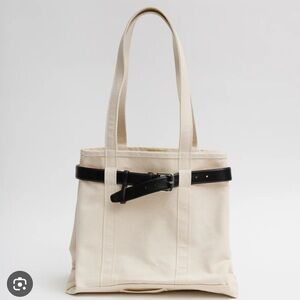 Tibi x ll bean boat and tote bag- sold out for the 2x on their site.